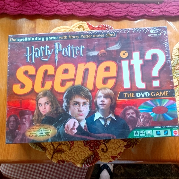 Mattel Other - MATTEL HARRY POTTER SCENE IT 2005 NWT DVD GAME